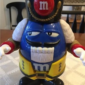 M&M’s candy dispenser Nutcracker. Vintage. Preowned